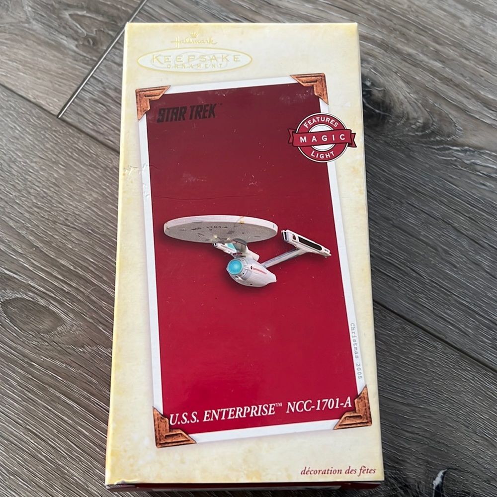 Star Trek Uss enterprise Ornament